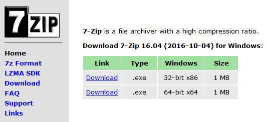 7 zip